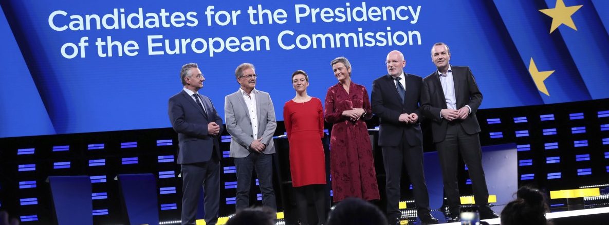 Wähler umgarnen im Eilschritt - Wenn sechs Europa-Kandidaten streiten