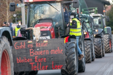 Proteste in Deutschland / Luxemburg-Grenzgänger müssen am Montag mit blockierten Autobahnauffahrten rechnen