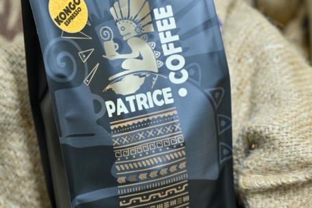 Das Endprodukt: eine Packung gerösteter Kaffee aus dem Kongo