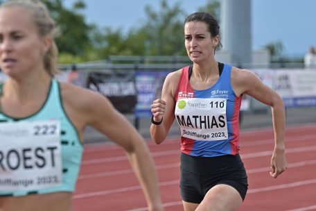Mittelstreckenläuferin Charline Mathias