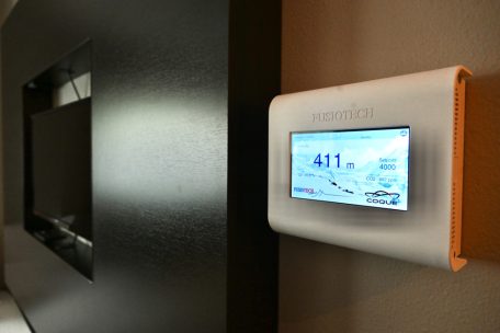 In Hotelzimmern kann Schlaf auf unterschiedlichen Höhenmetern simuliert werden