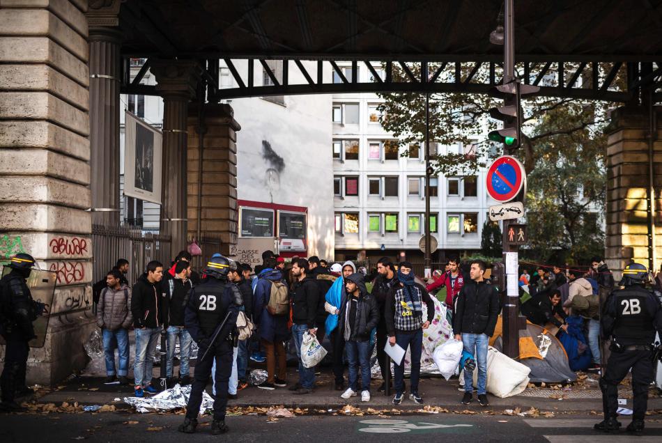Paris will baldige Räumung von wildem Flüchtlingslager