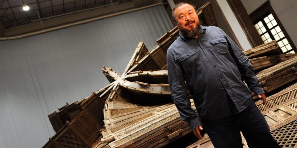 Ehefrau besucht  Ai Weiwei