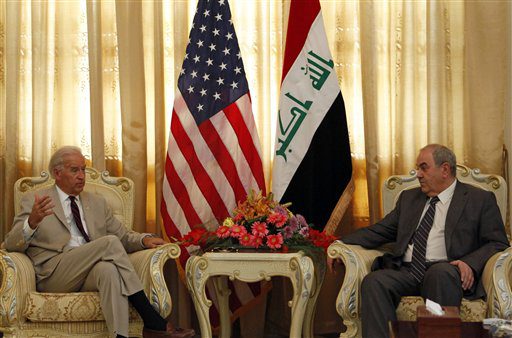US-Vize Biden drängt Iraker zur schnellen Regierungsbildung
